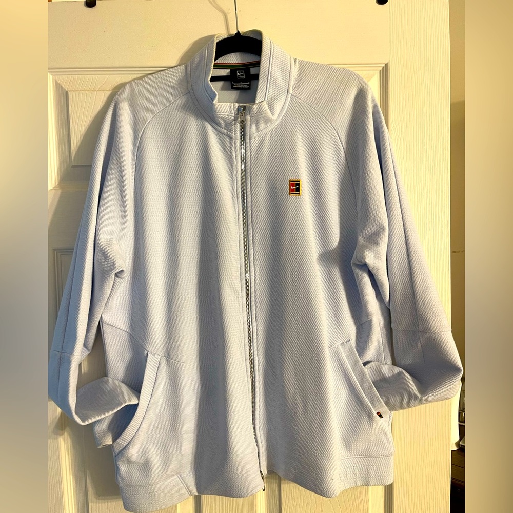Gently used - NikeCourt Heritage Knit Tennis Jacket